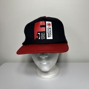 Matco Tools F Series Hat Snapback KC Collections Black Red Cap